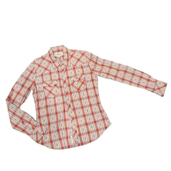 True Religion Lonestar Western Peral Snap Front Closure Longsleeve Shirt | L - Picture 2 of 11